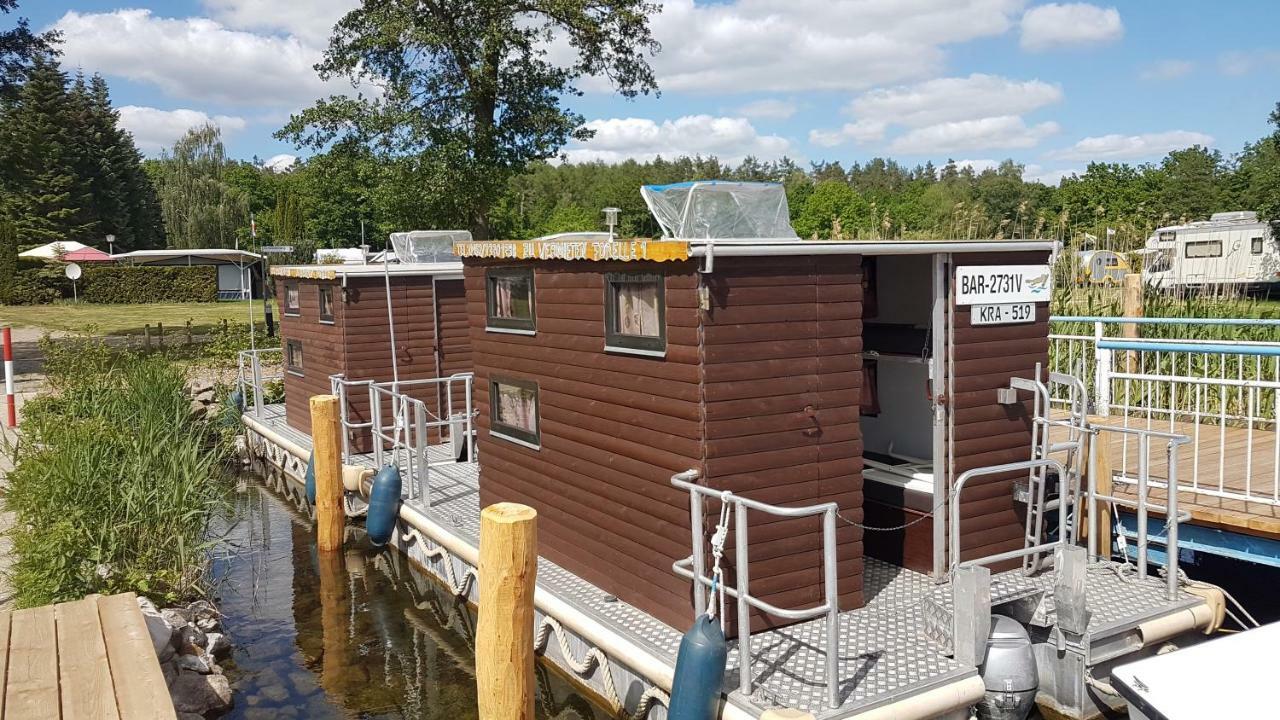 Hausboot Krakow Am See Forelle 1 Und 2 Ngoại thất bức ảnh