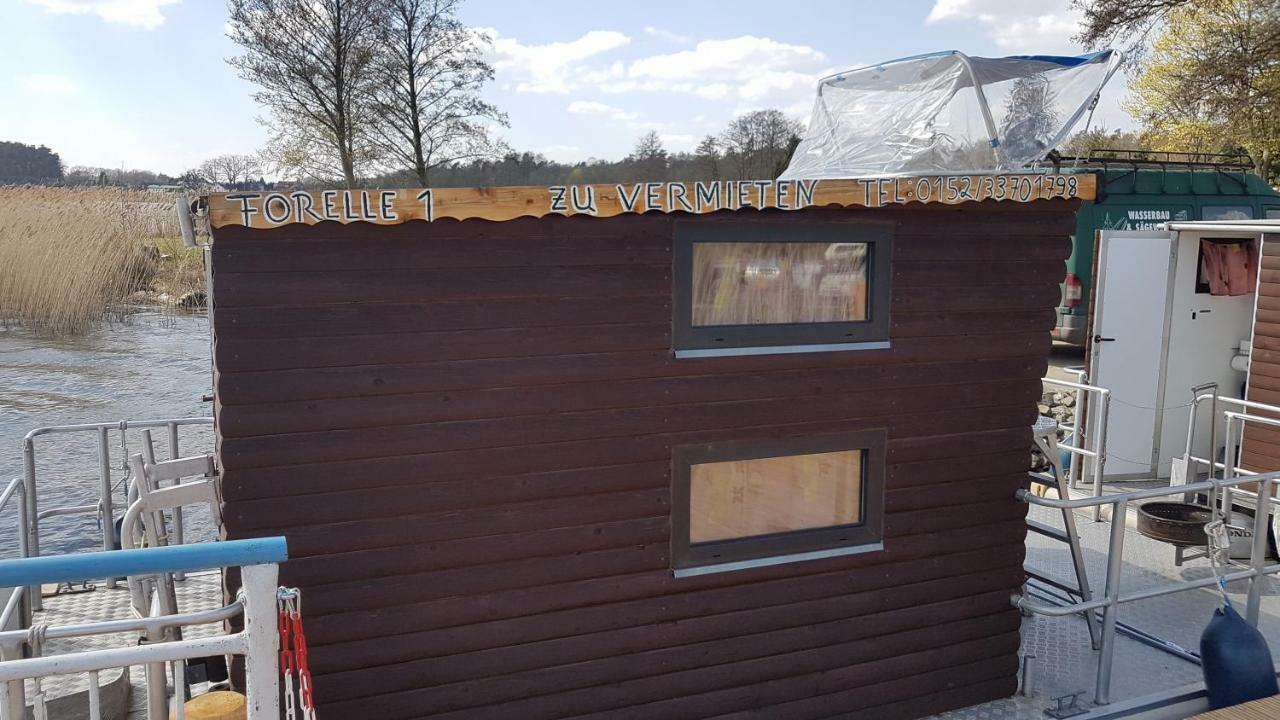 Hausboot Krakow Am See Forelle 1 Und 2 Ngoại thất bức ảnh